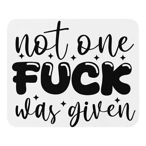 Funny Work From Home Mouse Pad. - Picture 1 of 1