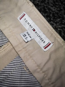 Tommy Hilfiger Trousers Size 10 Beige New Buttonfly Closure - Picture 1 of 11