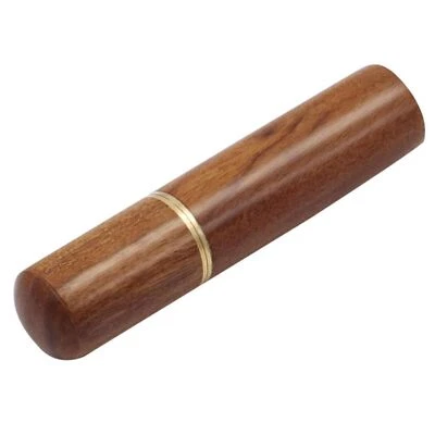 Sandalwood Needle Case with Double Eye Hand Needles (1 size - 1.46x64mm) - image 1 of 4