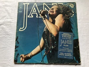JANIS JOPLIN. janis. CBS 88115, vinyl, Mono.  Original Soundtrack. - Picture 1 of 12