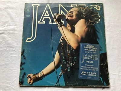 JANIS JOPLIN. janis. CBS 88115, vinyl, Mono.  Original Soundtrack. - Image 1 of 4