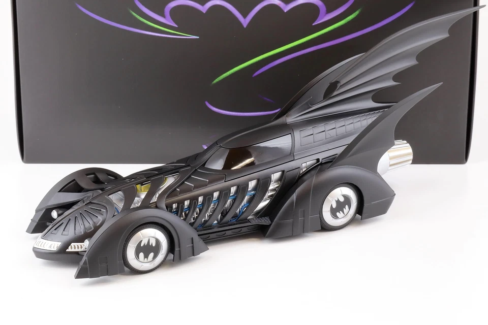 1995 Batmobile "batman Forever" Negro Mate 1 18 Hot Wheels Bly43