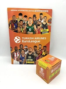 Panini Turkish Airlines Euro League 2024 2025 Album Figurine + Scatola Box Da... - Picture 1 of 1