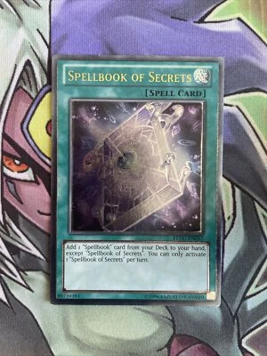 REDU-EN057 Spellbook Of Secrets Ultimate Rare Unl Edition NM Yugioh Card - Image 1 of 2