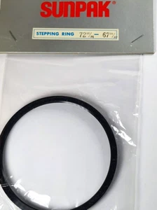 72-67mm Step-Down Lens Filter Converter Adapter Ring 72mm-67mm Metal E72 to E67 - Picture 1 of 4