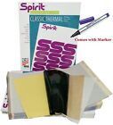 10 pochoirs thermiques Spirit Repro FX pochoir transfert copie papier surgi-marqueur kit