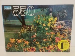 Vintage 1999 Guild 550 Piece Jigsaw Puzzle Border Planting - Picture 1 of 3
