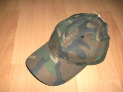 US Army Bundeswehr Mil-Tec Basecap / Cappy camouflage / tarnfarben NEU - Bild 1 von 2