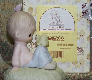 Precious Moments "Love is Kind" reintro 1998 Turn Back the Clock Special Event - Picture 1 of 11