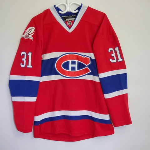 Carey Price #31 Montreal Canadiens NHL Jersey Reebok 100 Year Patch Size M Cover