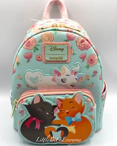 Mini Mochila Loungefly Disney The Aristocats Sleeping Kittens EXCLUSIVA NUEVA CON ETIQUETAS - Imagen 1 de 16