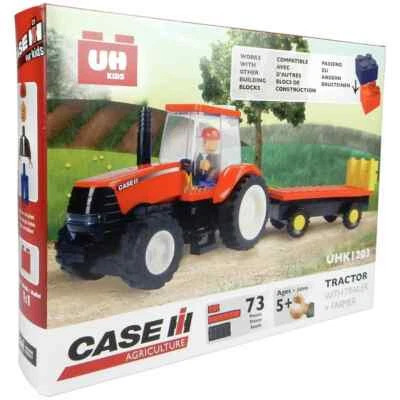 Juego de construcción de ladrillos para tractor y remolque Universal Hobbies Kids UHK1203 73 piezas - Imagen 1 de 4