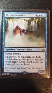 The Unspeakable 013/065 M PF MTG Duel Decks Mind & Might The List - Picture 1 of 2