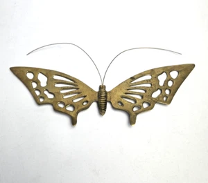 Vintage Messing Schmetterling Wandbehang 11 Zoll - Bild 1 von 4