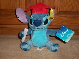 NEW, Disney Stitch Graduation 8" Plush Stitch - Picture 1 of 2
