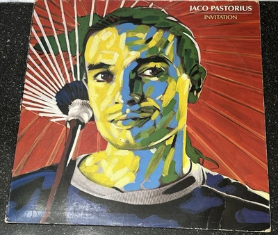 Jaco Pastorius Invitation LP VG Live Jazz Fusion Bass Vinyl Album 1983 - Image 1 of 3