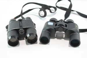 Vintage Pentax 8x30 PCF CW & Optolyth 8x30 Binoculars  - Picture 1 of 4