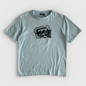 Camiseta De Colección Billabong Para Hombre Grande Azul Estampado Gráfico Surf Playa Patinador Y2K - Imagen 1 de 9