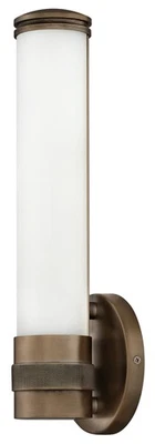 Aplique de baño Hinkley Lighting 5070 bronce Remi 5"W con LED integrado Foto 1 de 4