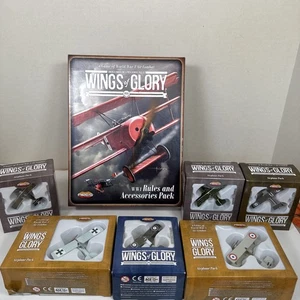 Wings of Glory: WW1 Regeln und Zubehörpaket mit 6 Flugzeugen - Bild 1 von 20