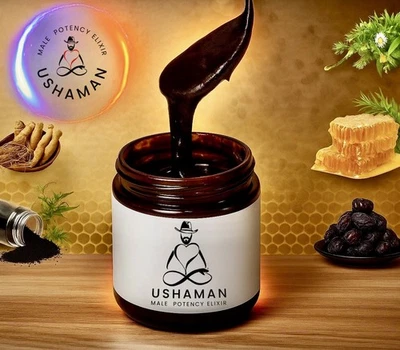Ushaman Male Potency Elixir – Natural Energy, Stamina & Performance Booster 🍯✨ - Image 1 of 4