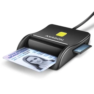 8595247906922 AXAGON CRE-SM3SD Czytnik Karta inteligentna +SD/microSD/ Axagon - Zdjęcie 1 z 8
