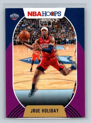 2020-21 Hoops Purple #137 Jrue Holiday New Orleans Pelicans Basketball Card - Image 1 of 2