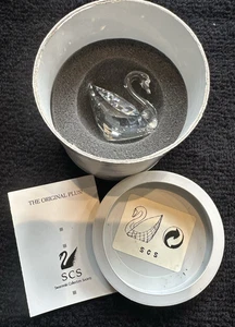 Wunderschöner Swarovski Kristall S C S Schwan 100th Anniversary mit Box - Bild 1 von 10