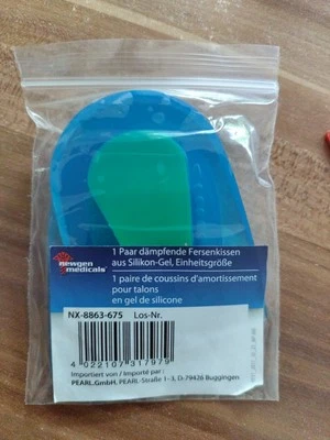 1 Paar Fersenkissen aus Silikon - Gel - Bild 1 von 2