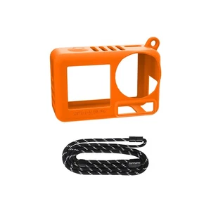 Camera Silicone Case with Hand Strap Lens Protective Cover for DJI ACTION 5 Pro - Picture 1 of 16