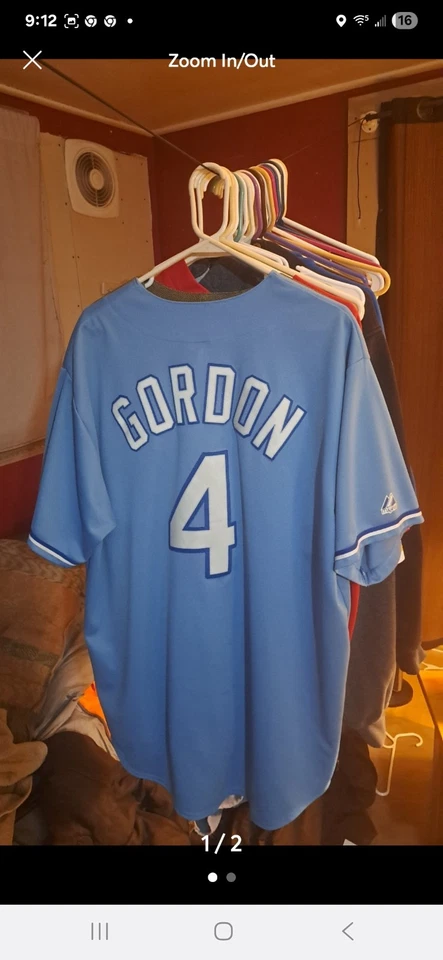 Camiseta Alex Gordon Majestic Foto 1 de 1