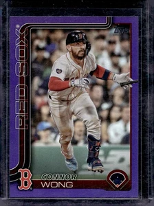2025 Topps Chrome #10 Connor Wong Purple Refractors #/250 - Picture 1 of 2