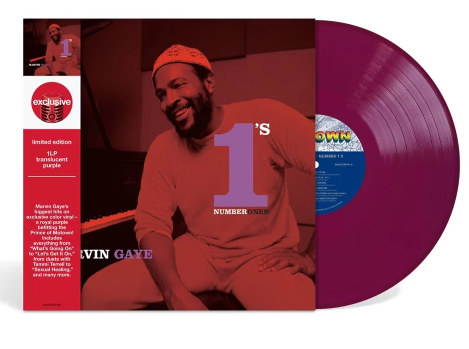 Marvin Gaye – Number 1’s | Target Exclusive Vinyl | 2023 | Brand New - Image 1 of 1