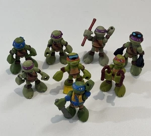 TMNT 2014 Viacom Playmates Teenage Mutant Ninja Turtles Action Figure Lot X 8 - Bild 1 von 11