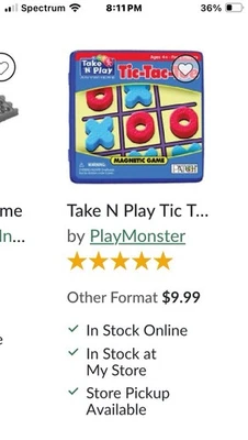 5 TRAVEL GAMES & BOOKS: TIC-TAC-TOE/PENQUIN GAME/2 STICKER BOOKS/WORD FIND~ NEW! - Image 1 of 4