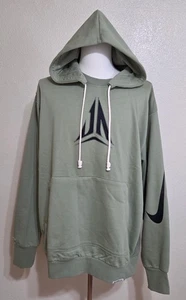 Felpa con cappuccio Nike Ja Morant Standard Issue verde oliva Dri-Fit da uomo taglia: 2XL - Foto 1 di 15