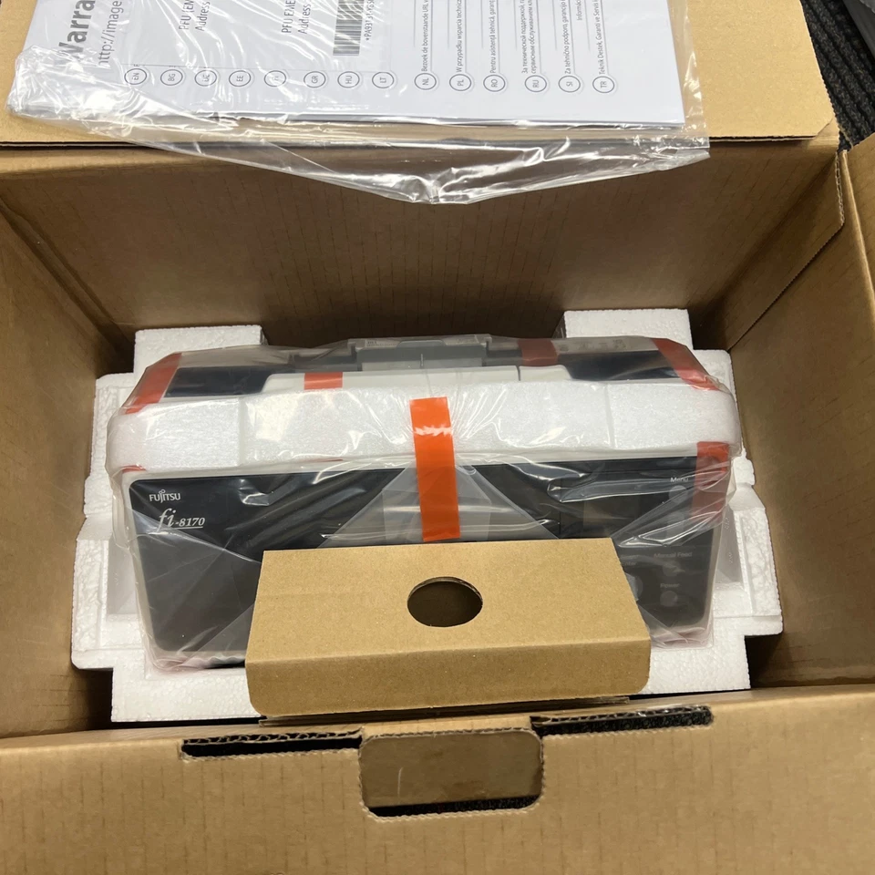 RICOH Fi-8170 Large Format ADF/Manual Feed Scanner Fujitsu, Brand New, Open Box - Image 1 of 4