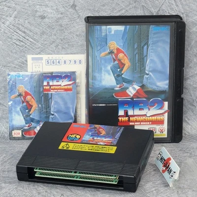 REAL BOUT FATAL FURY 2 NEO GEO AES Neogeo SNK FREE SHIPPING Ref 0701 - Image 1 of 4