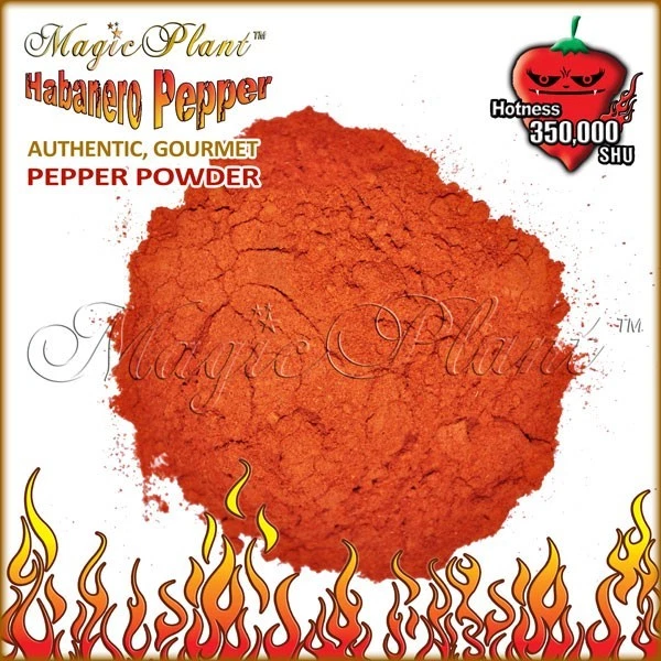 MAGIC PLANT FARMS Red Habanero Powder 1kg / 2.2LB | Very Hot Dried Habanero Chili Pepper Powder