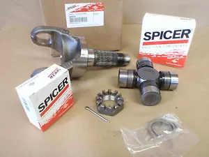 OUTER AXLE SHAFT WITH NUT AND U JOINT DANA 60 DODGE W2500 W3500 94-99 SPICER - Picture 1 of 1