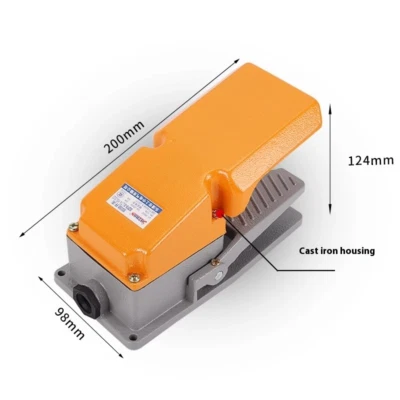 LT4 Foot Switch Foot Switch Aluminum Shell CNC Machine Tool Hydroforming - Image 1 of 4