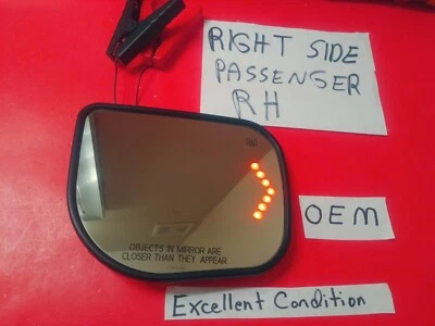 ✅OEM 04-07 NISSAN Titan Armada QX56 правая сторона зеркало стекла тепла автоматический затемнения сигнал - Изображение 1 из 4