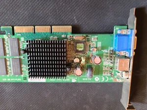 GRAFIKKARTE nvidia 8873 GeForce4 MX 420 64MB DDR VGA S-Out AV- Out - Bild 1 von 3