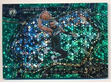 JAYLEN BROWN 2022/23 PANINI SELECT #232 GREEN DISCO PRIZMS CELTICS SP #1/5 $500+
