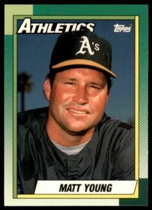 1990 Topps Tiffany Matt Young #501 - Picture 1 of 2