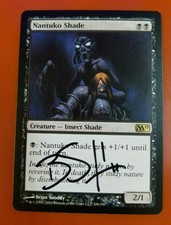 1x Nantuko Shade ** SIGNED ARTIST PROOF ** | M11 Magic 2011 | MTG Magic Cards