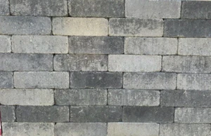 Altstadtpflaster Riemchen Beton antik | Cappelns 6cm | Grau-Anthrazit - Bild 1 von 3