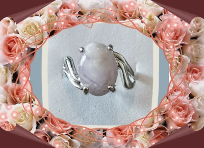 Anillo amatista patrón zig zag Foto 1 de 2