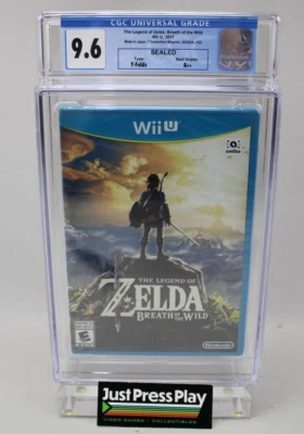 The Legend of Zelda: Breath of the Wild Wii U New/Sealed CGC Graded 9.6 A++ - Image 1 of 4