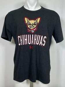 El Paso Chihuahuas Under Armour Black All Day Dark Gray T-Shirt Men's LARGE - Picture 1 of 12